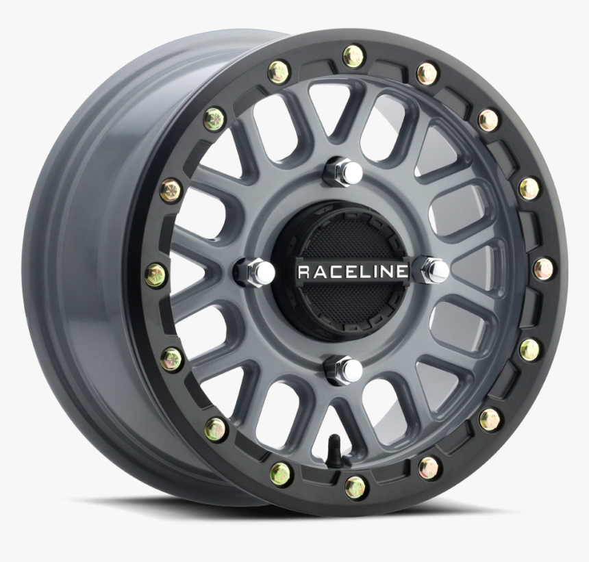 Raceline A93sg Wheel 4lug Stealth Grey 1000, HD Png Download