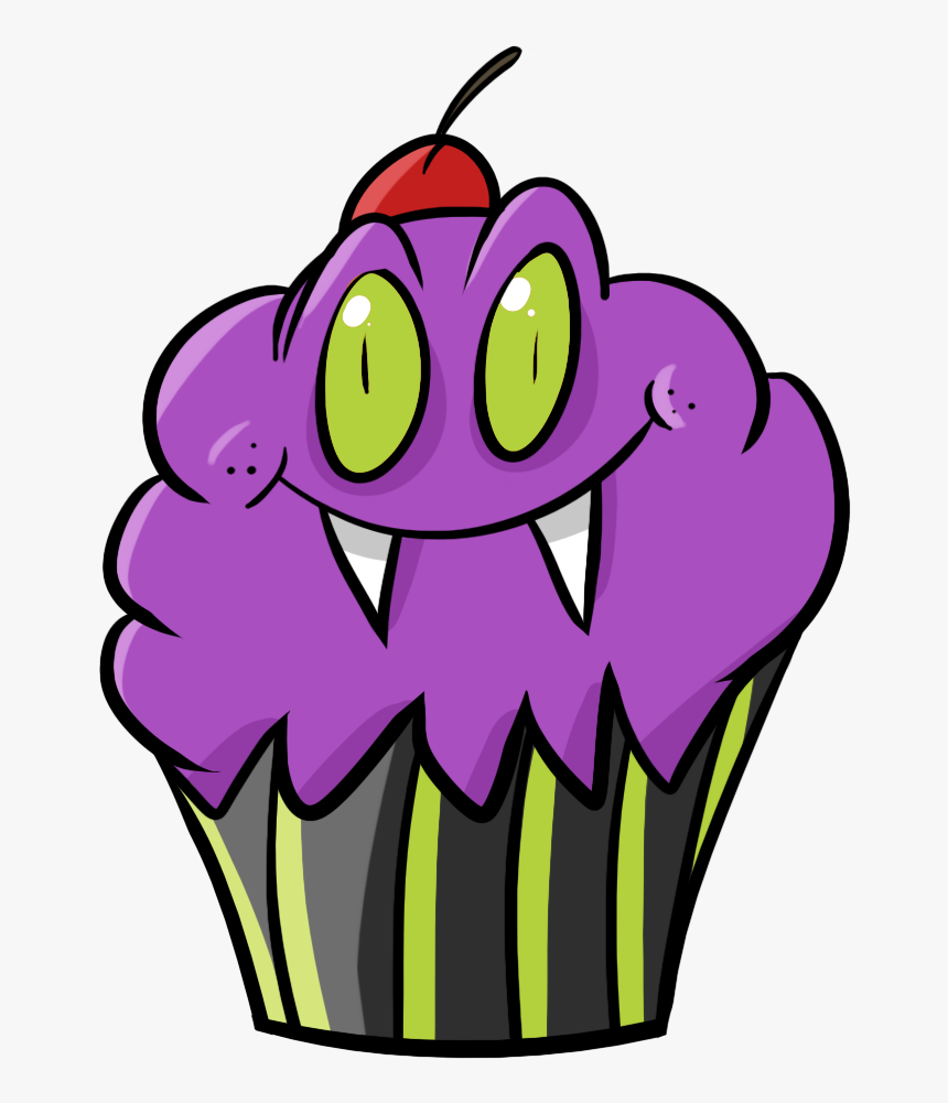 Halloween Cake Clipart - Halloween Cupcake Clip Art, HD Png Download