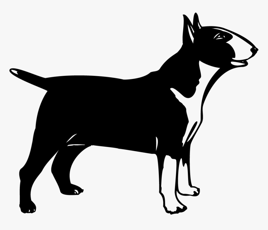 Bull Terrier Boston Terrier West Highland White Terrier - Bull Terrier Cartoon, HD Png Download