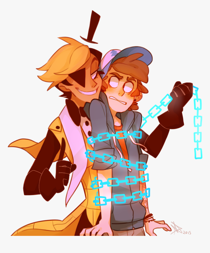 My Little Sister Nathalie S Blog - Bill Cipher And Dipper Fan Art, HD Png Download