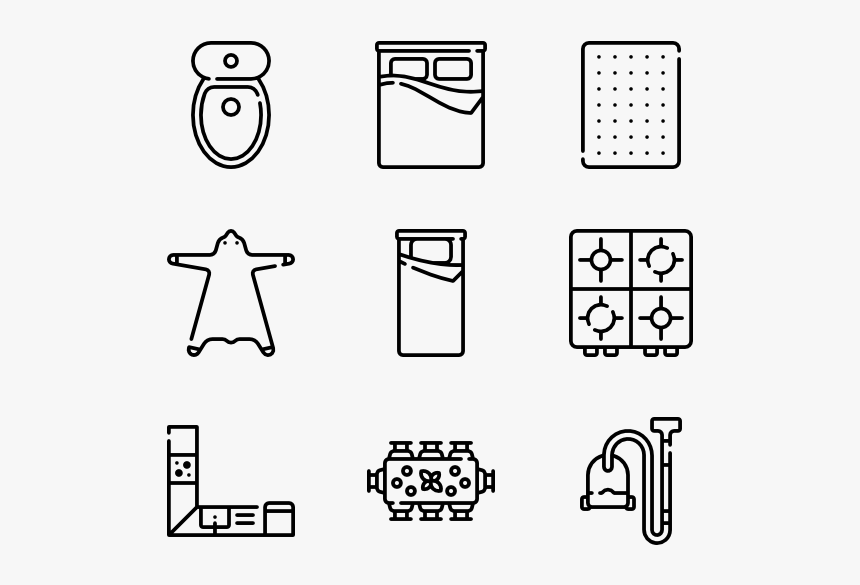 Furniture And Household - Design Vector Icon, HD Png Download