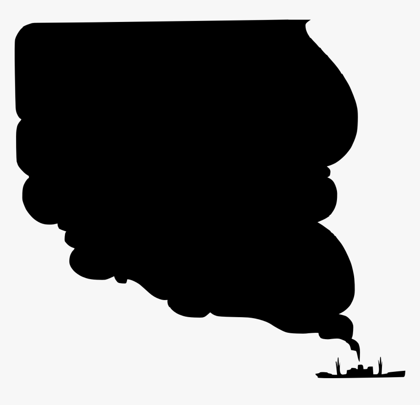 Ship, Boat, Smoke, Steam, Silhouette, Smoking - Smoke Silhouette Png, Transparent Png
