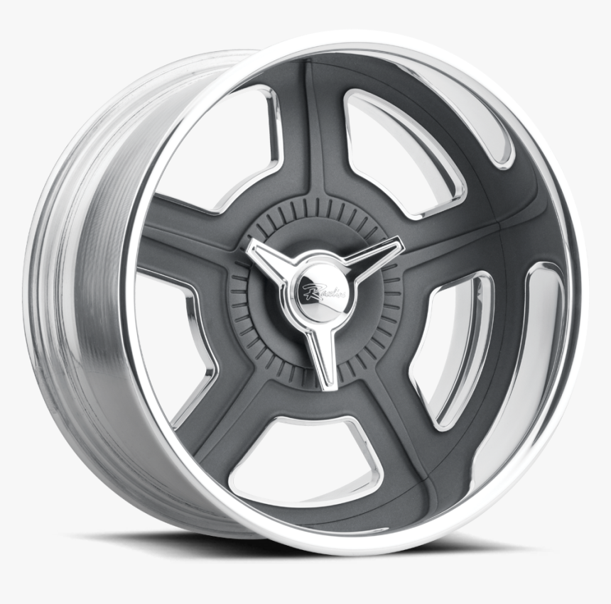 Raceline Scoundrel Wheel 5lug Gunmetal 1000 - Hubcap, HD Png Download