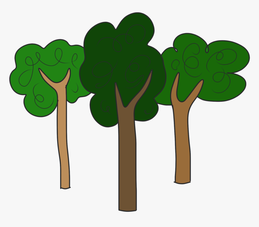Trees Clipartix Attachment Lezincnyc - Trees Clipart, HD Png Download