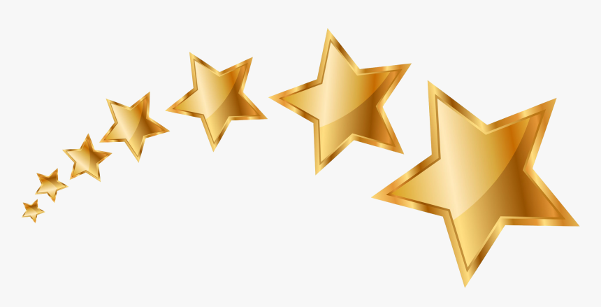Star Gold Clip Art - Star Images Png, Transparent Png