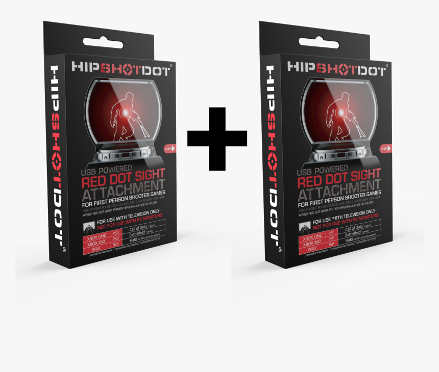 Transparent Red Crosshairs Png - Hip Shot Dot, Png Download