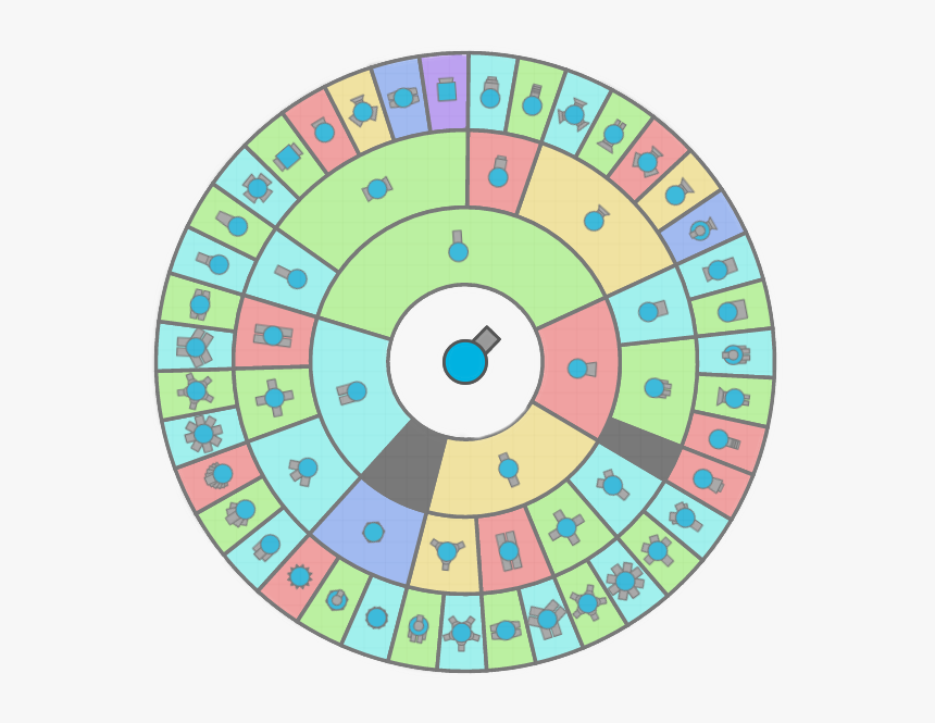 Diepio Circle Line Io Slitherio Free Download Image - Todas Las Transformaciones De Diep Io, HD Png Download