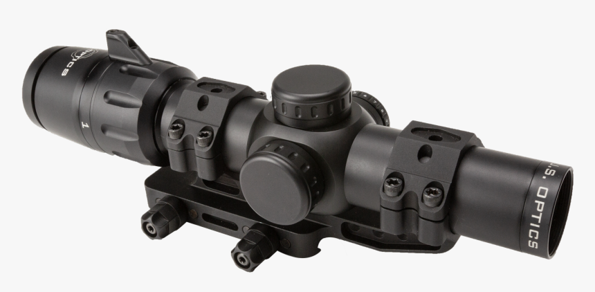 Us Optics Svs Series 1-6x24mm Sfp 2 Moa Red Riflescopes - Us Optics Ts 6x, HD Png Download
