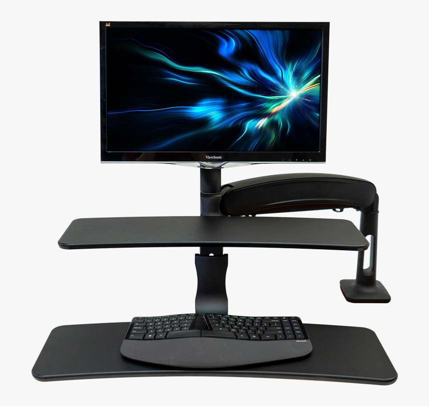 Imovr Cadence Plus™ Standing Desk Converter - Standing Desk, HD Png Download