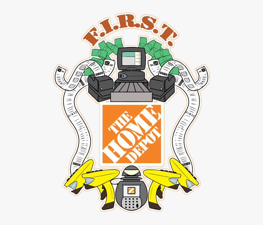 Home Depot Homer Cashier, HD Png Download , Transparent Png Image PNGitem