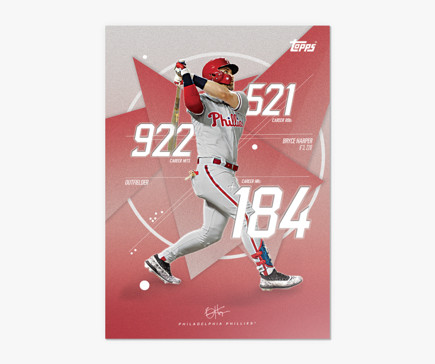 Limited Edition Phillies Card B - College Baseball, HD Png Download
