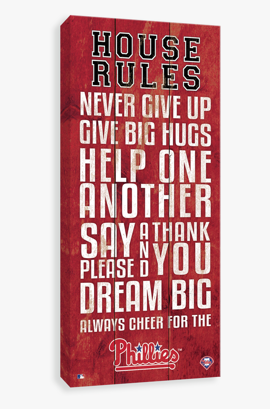 Philadelphia Phillies House Rules - Book Cover, HD Png Download