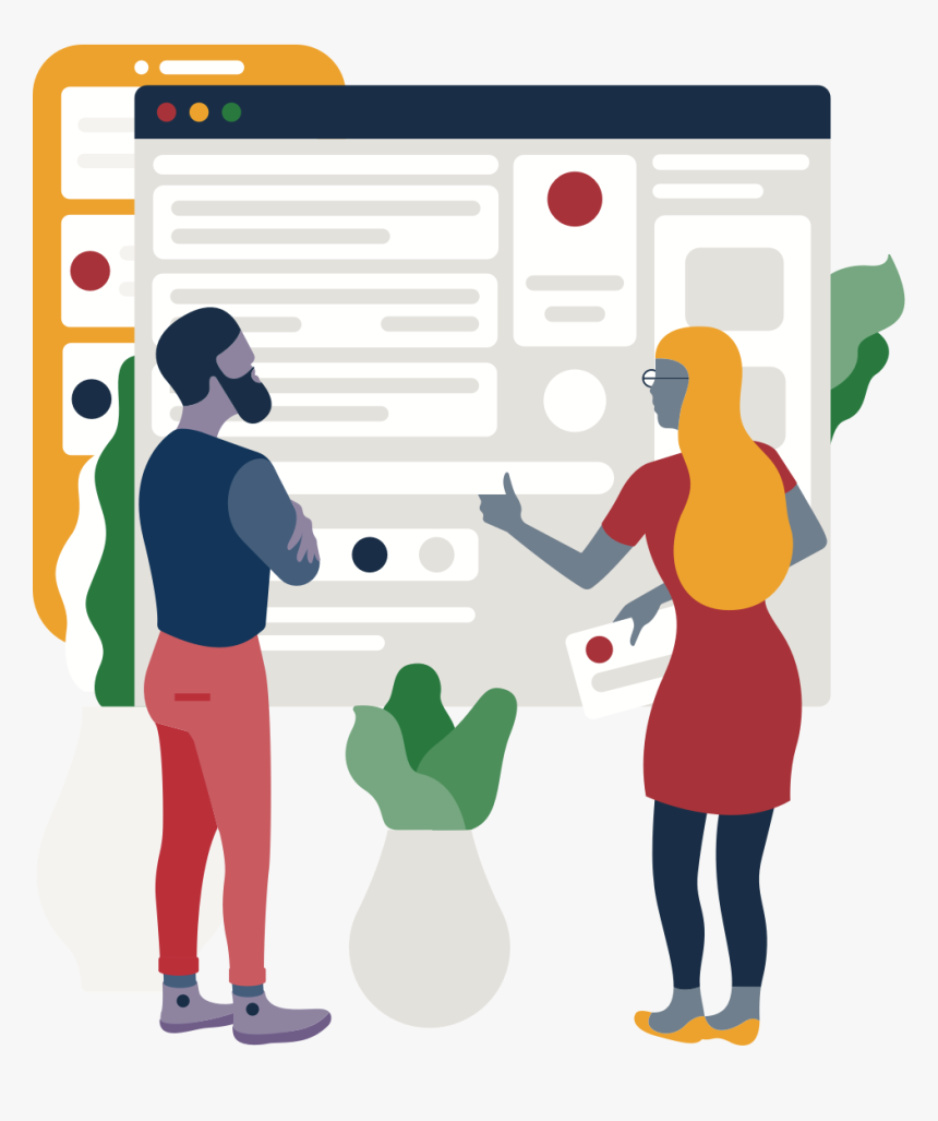 Personas En Las Redes Sociales Png, Transparent Png