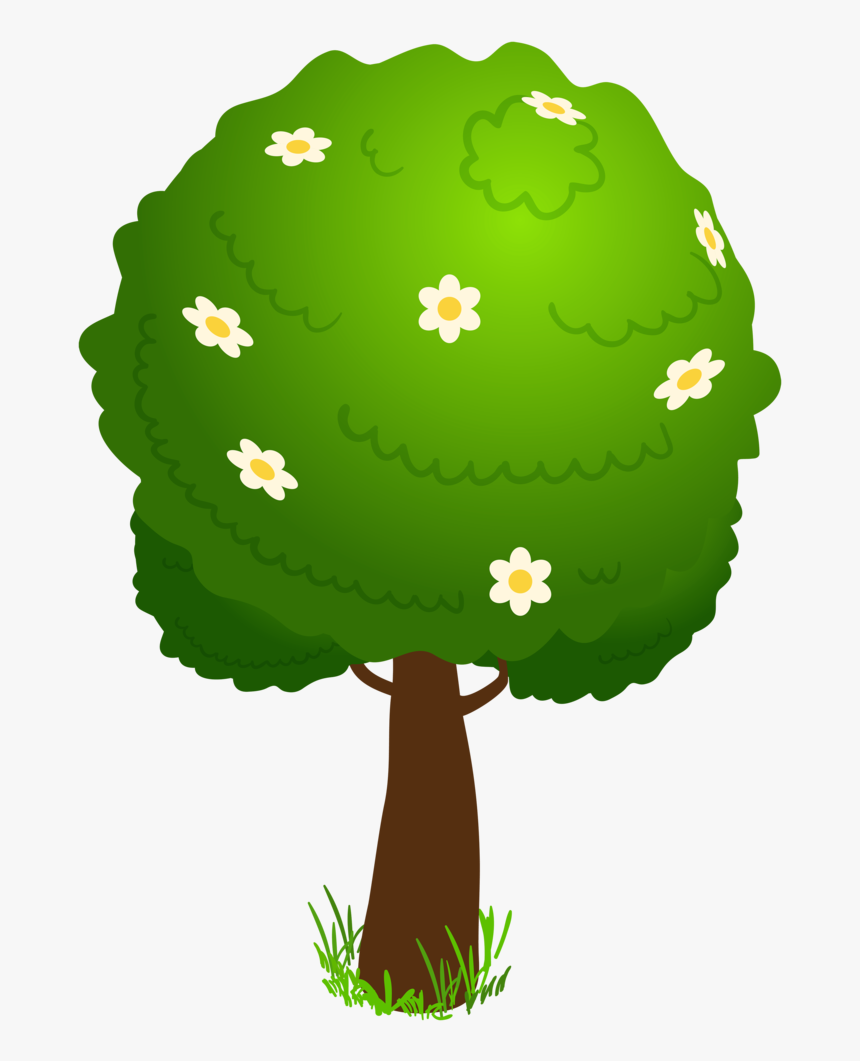 Cartoon Deco Kid - Clipart Cartoon Tree Png, Transparent Png