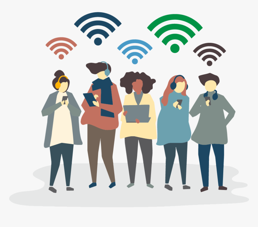 Transparent Connected Clipart - People Connected, HD Png Download