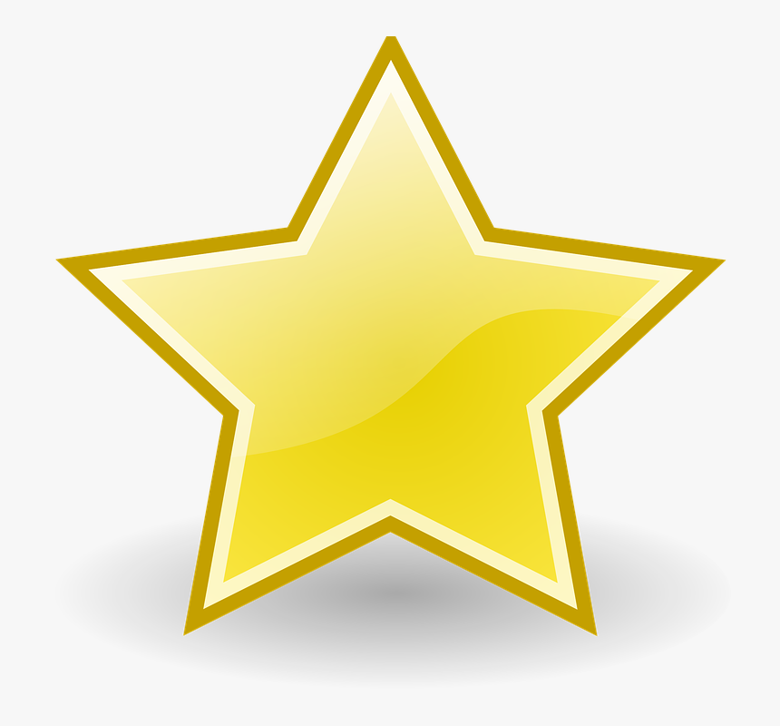 Rocket Emblem Clip Art - Star Clipart Png, Transparent Png