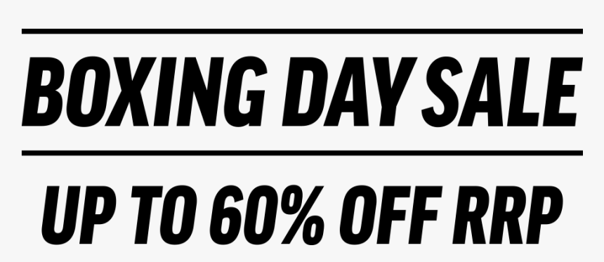 Boxing Day Sale Up To 60% Off Rrp - Black-and-white, HD Png Download