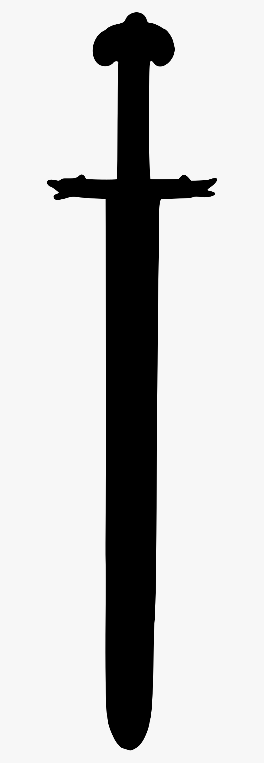 Silhouette Classification Of Swords Viking Sword - Sword Silhouette Png, Transparent Png