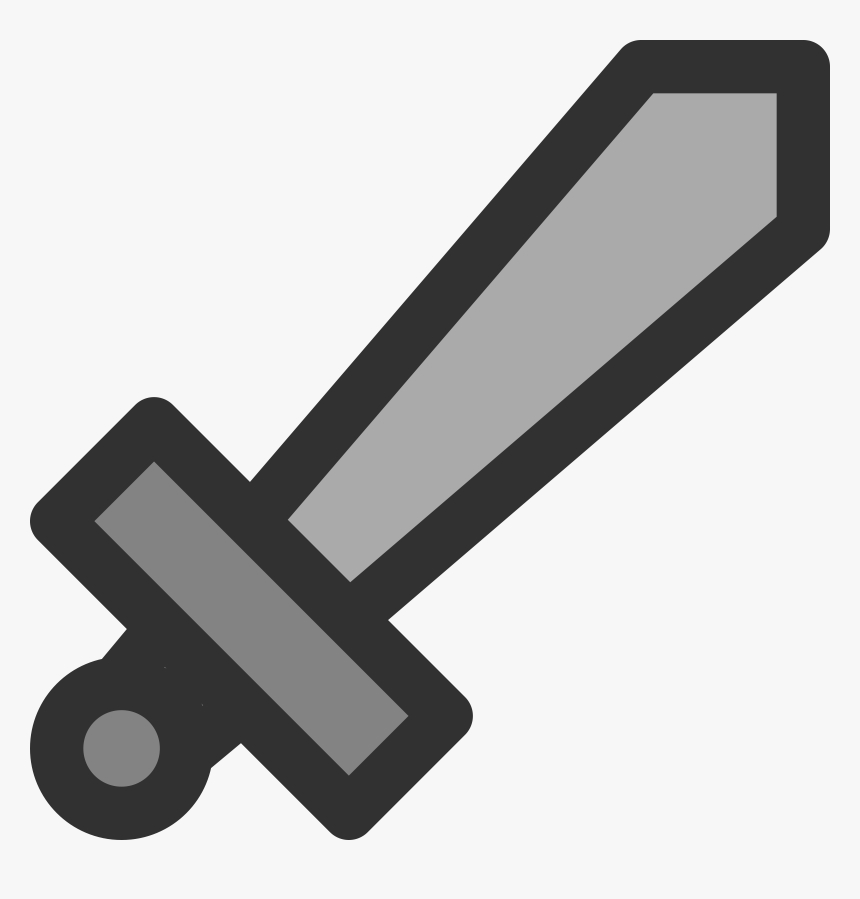 Metal Sword Icon Clip Arts - Sword Clipart, HD Png Download
