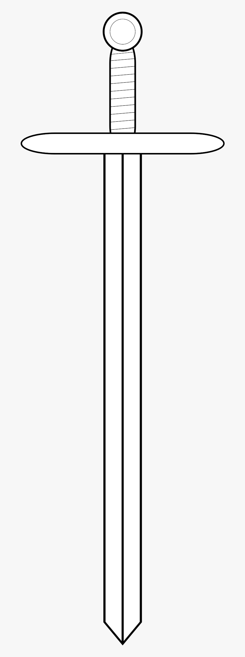 Sword Line Art Clip Arts - Nfe 25 129, HD Png Download