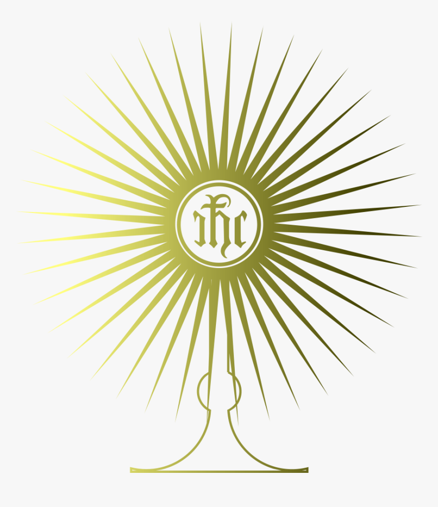 Transparent Monstrance Png - Monstrance Clip Art, Png Download