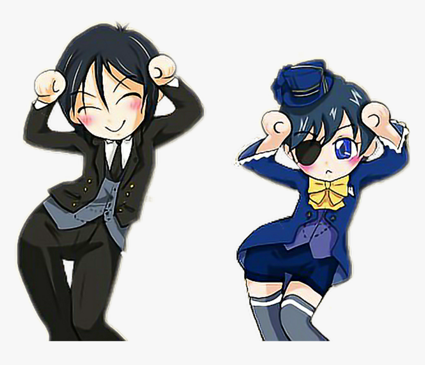 Kuroshitsuji Sticker Clipart , Png Download - Cartoon, Transparent Png