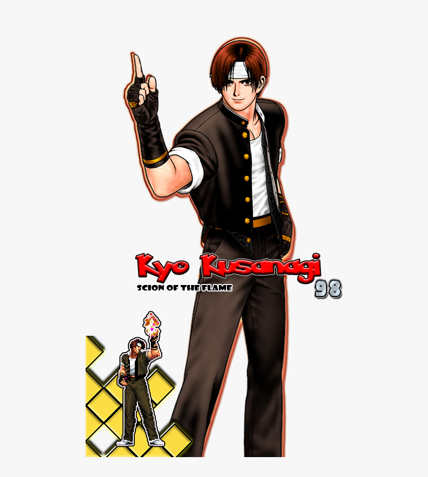 Kyo Kusanagi Png, Transparent Png