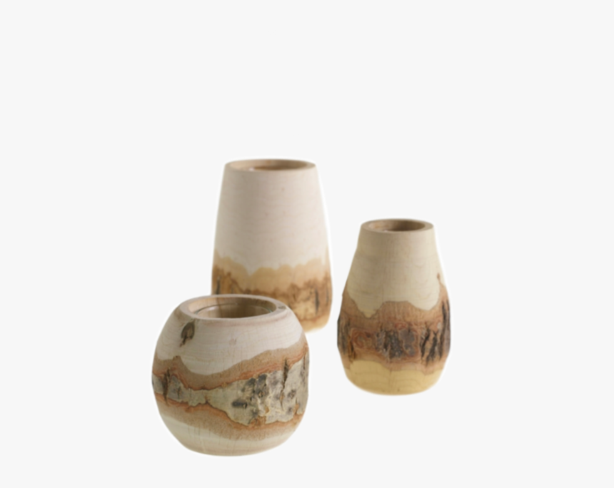 Wood Votive - Vase, HD Png Download