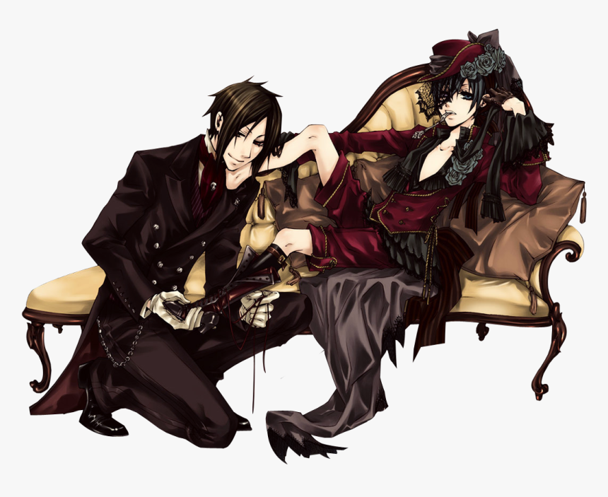 Transparent Sebastian Clipart - Black Butler Month Game, HD Png Download