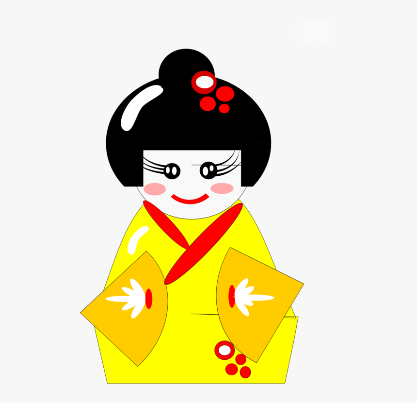 Woman,art,artwork - Japanese Dolls, HD Png Download