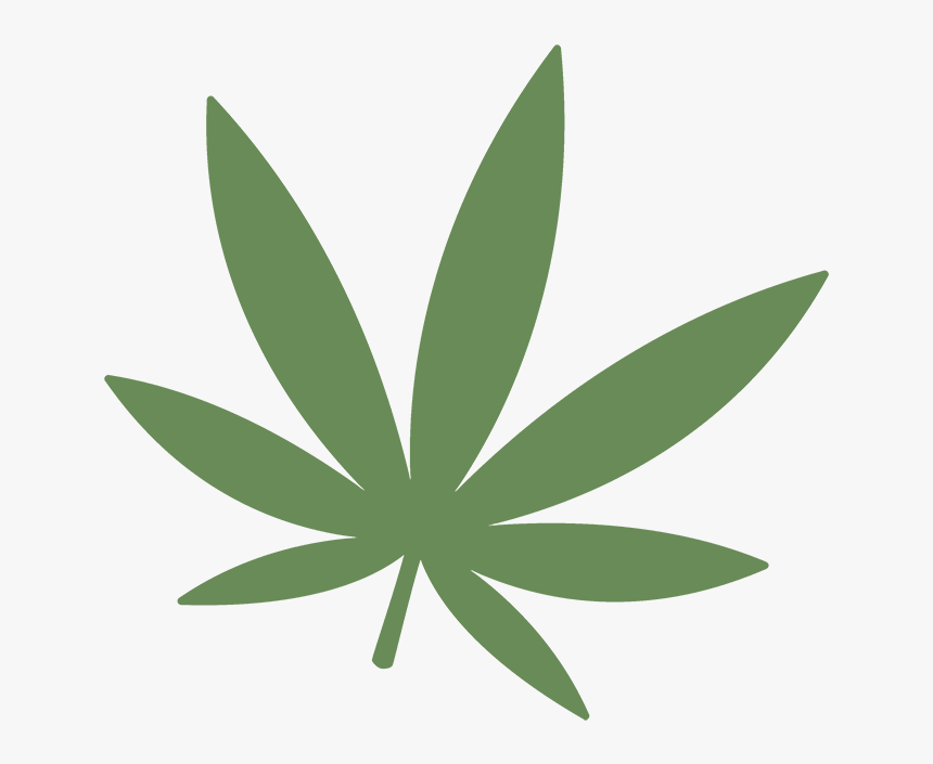 Bigstock Marijuana Leaf Icon On White 80729741 August - Weed Leaf Logo Png, Transparent Png