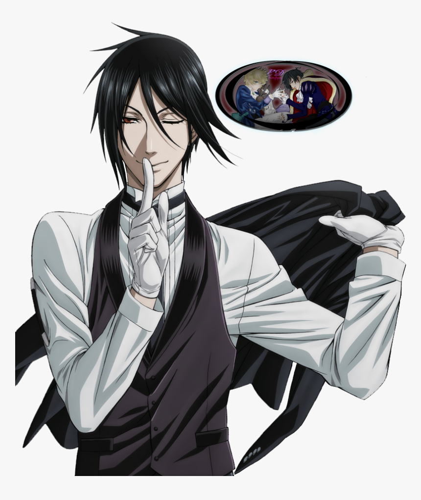 Black Butler Sebastian Png - Black Butler Sebastian Render, Transparent Png