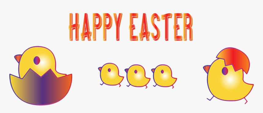Easter Chicks, Happy Easter, Baby Chicks, Easter, HD Png Download