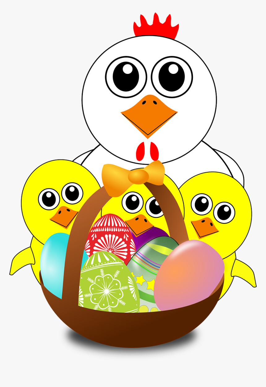 Easter Egg Decorations Cartoon, HD Png Download