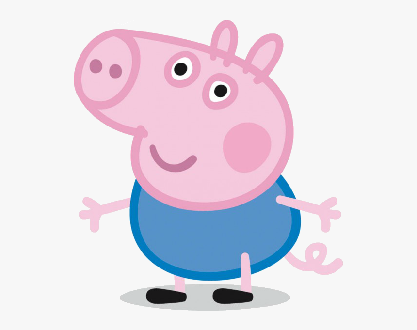 Peppa Pig Characters Png - Peppa Pig George Png, Transparent Png