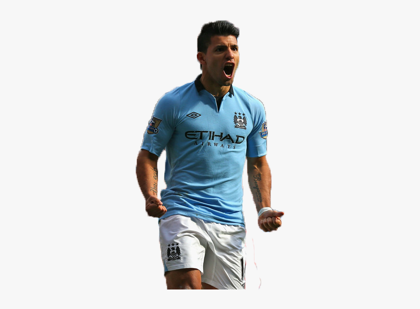 Sergio Aguero - Football Man, HD Png Download