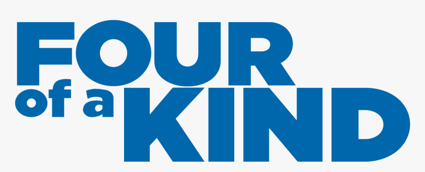 Four Of A Kind Logo - Four Of A Kind Quadruplets, HD Png Download