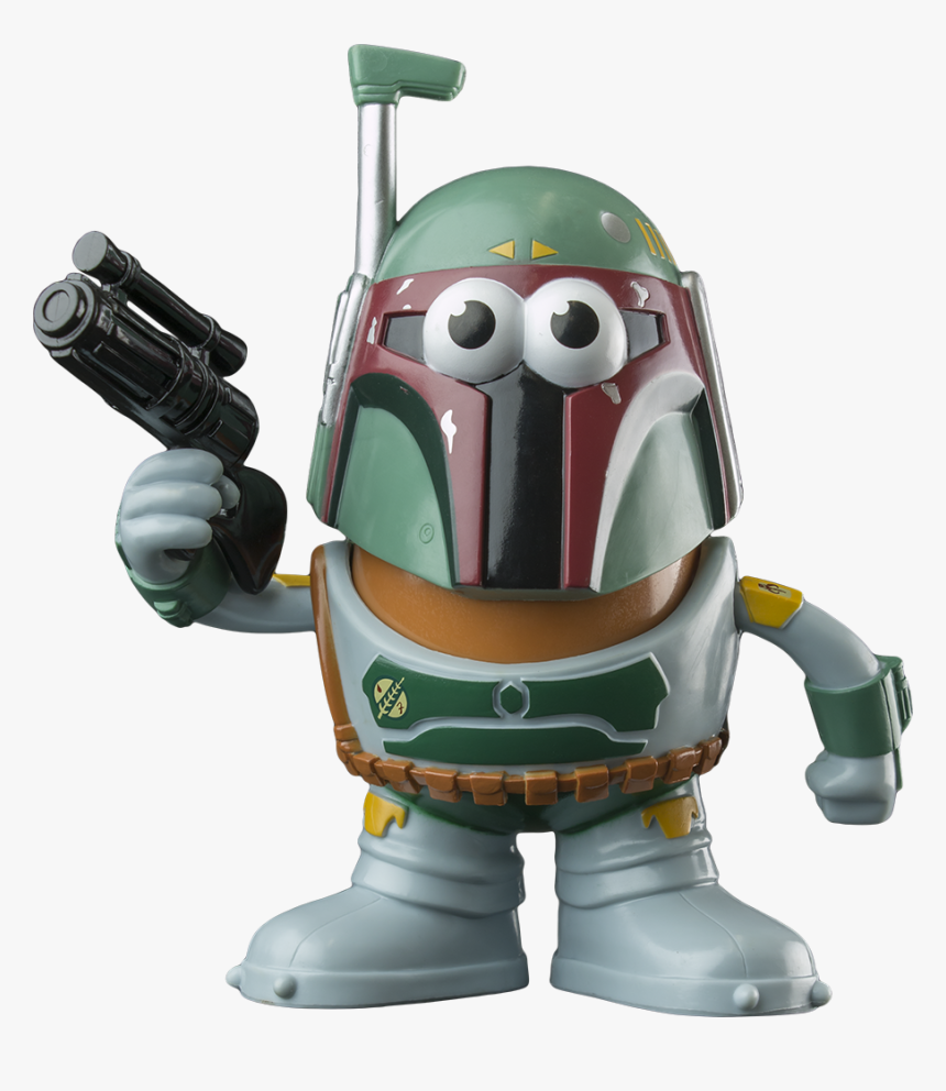 Boba Fett Head Png - Boba Fett Potato Head, Transparent Png