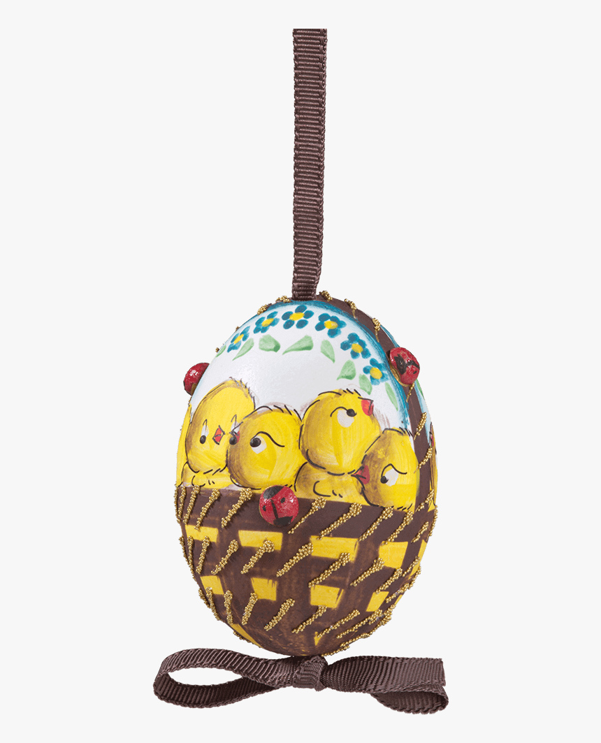 Easter Egg Basket Full Of Chicks - Locket, HD Png Download
