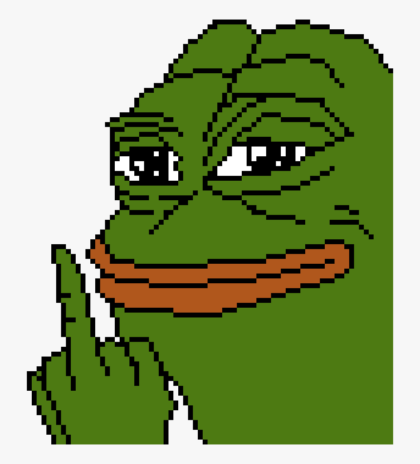 Pepe The Frog Pixel Art Clip Art - Pepe The Frog Pixel, HD Png Download