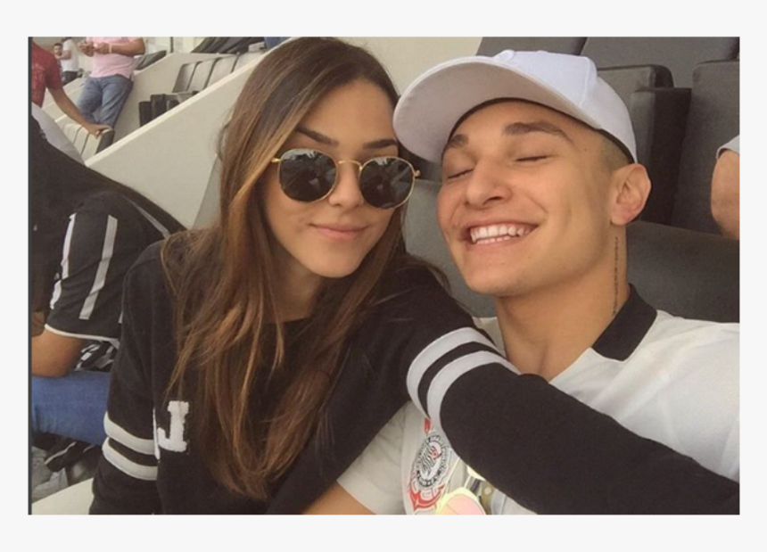 Mc Gui E Luiza Cioni Voltaram Cantor Publica Foto Ao - Mc Gui E Namorada, HD Png Download