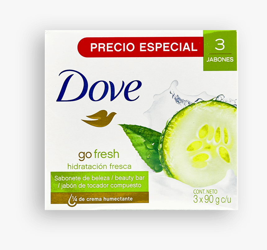 Dove Hidratación Fresca En Barra - Dove Go Fresh Moisturising Soap, HD Png Download