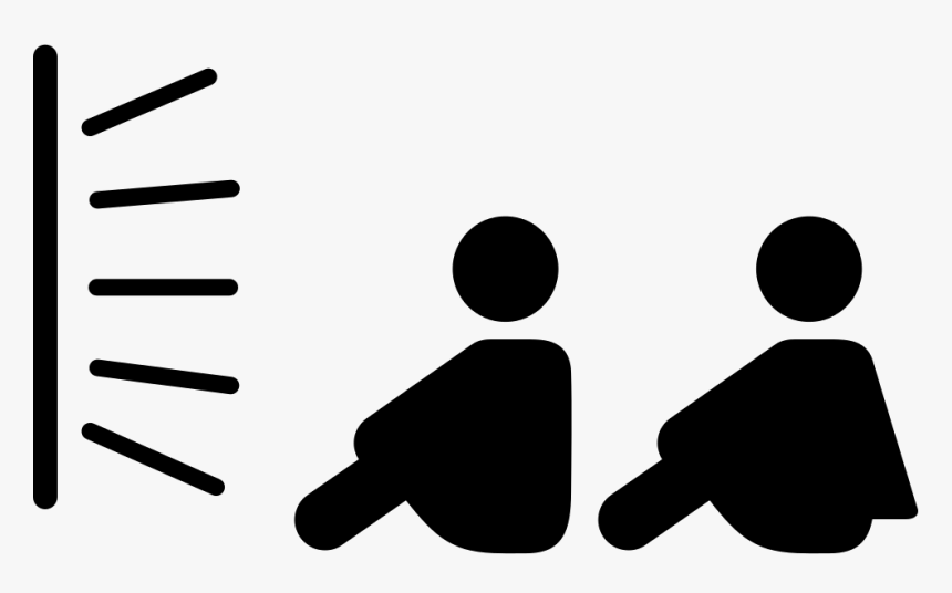 Couple Of Brothers Sitting Watching Tv Comments - Watching Tv Silhouette Png, Transparent Png