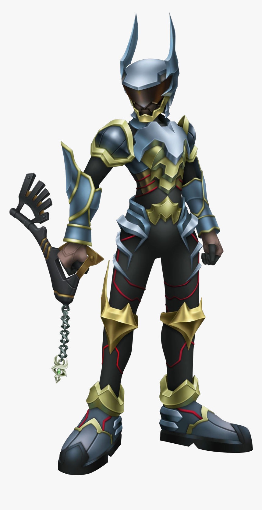 Ventus In Armor - Kingdom Hearts Birth By Sleep Ventus Armor, HD Png Download