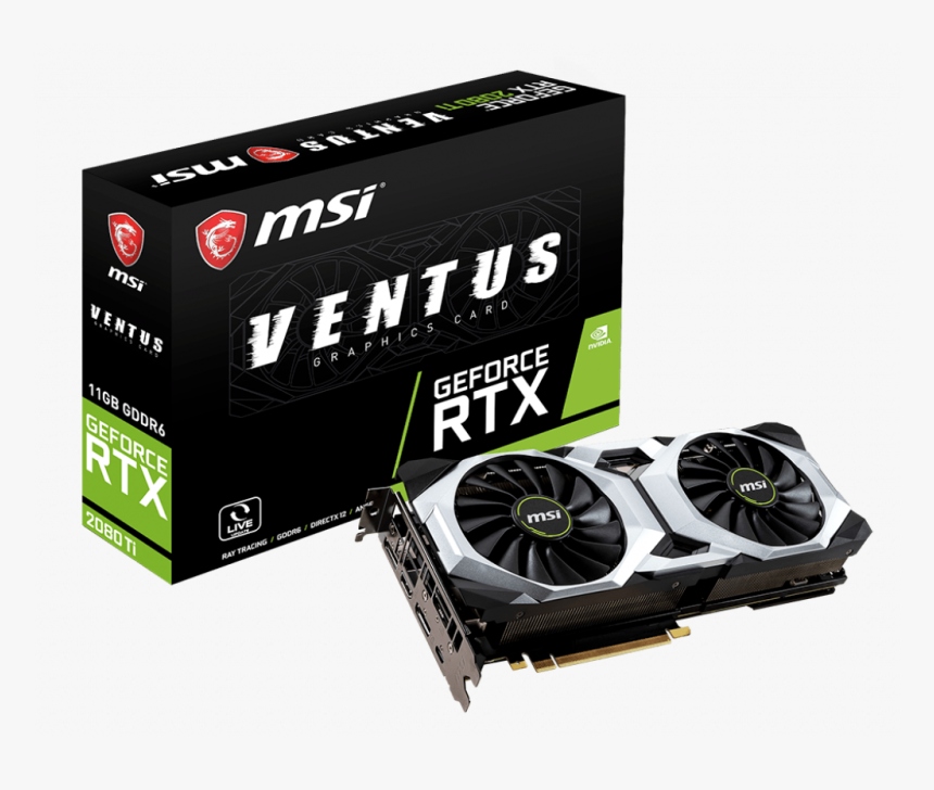Msi Rtx 2070 Ventus, HD Png Download