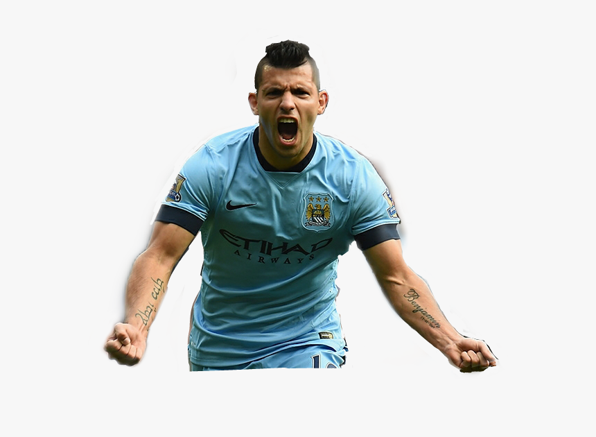 #aguero - Famous Football Player Image In Png, Transparent Png