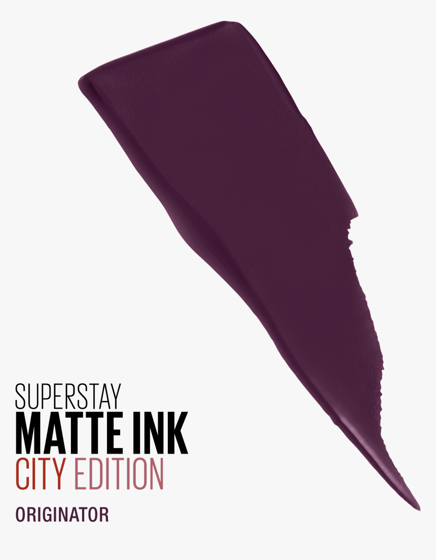 Maybelline Superstay Matte Ink City Edition Liquid - Graphics, HD Png Download