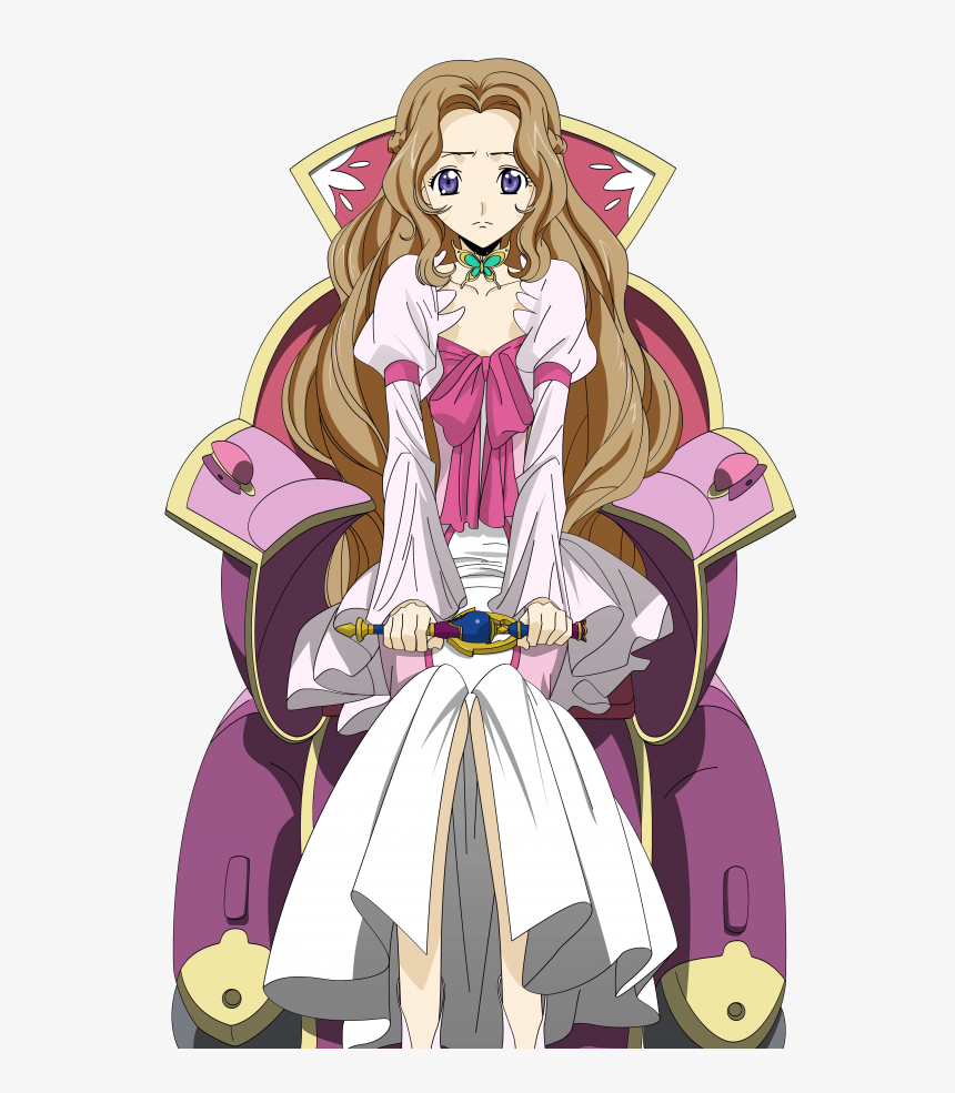 Code Geass Nunnally, HD Png Download