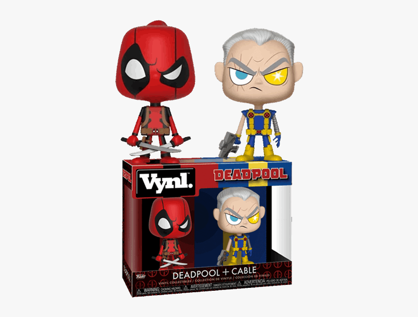 Funko Vynl Deadpool Cable, HD Png Download