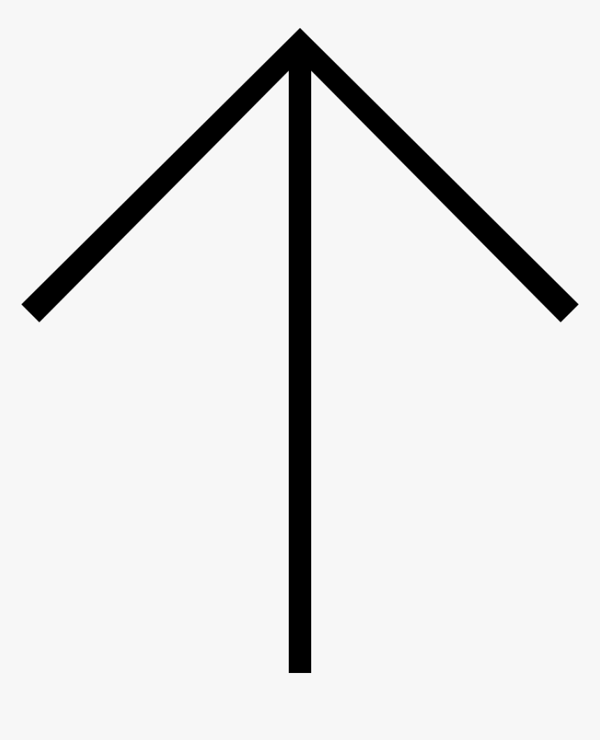 Essential Light Arrow Up - Arrow Png Icon Light, Transparent Png